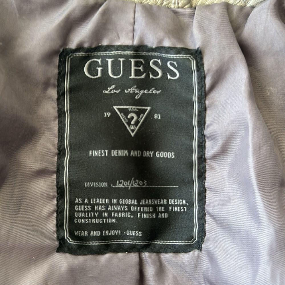 Guess Leather Jacket. - Picture 9 of 11